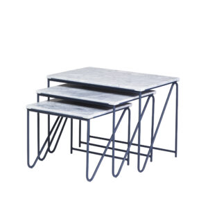 PLEASE WAIT to be SEATED - Triptych Nesting Tables
