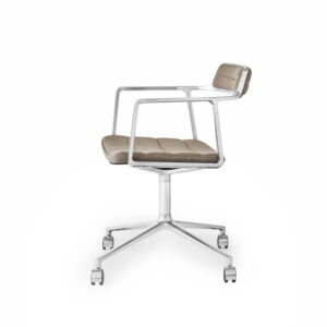 Vipp - Vipp 452 | Swivel Chair | Tide Dark Sand | Hjul
