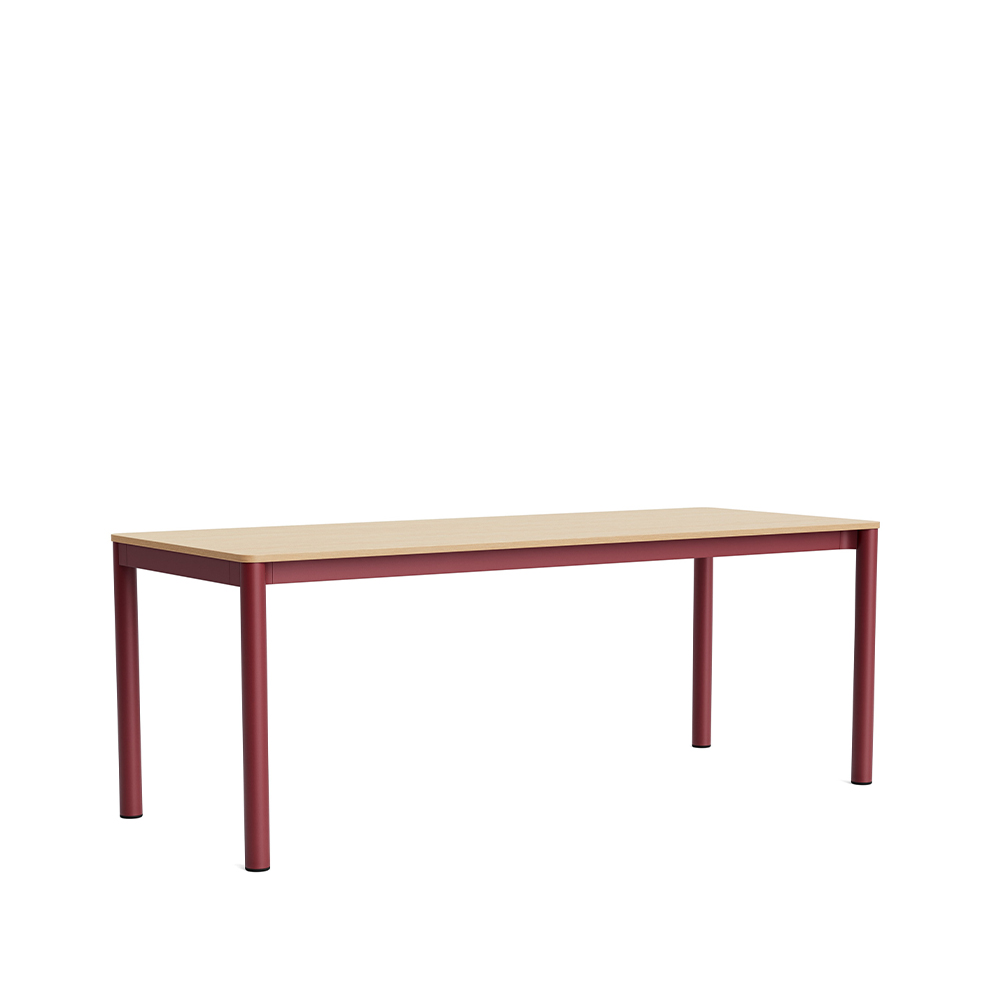 _0002_AF208-F298-AT16_Annex-Table-Flush-barn-red--alu-legs-and-apron-L200-x-W80-x-H75-wb-lacquer-oak-tabletop.jpg