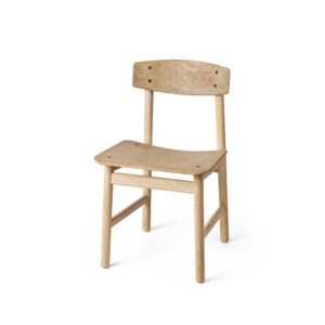 Mater - Conscious Chair BM3162 | Sæbebehandlet Eg og Coffee Waste Light