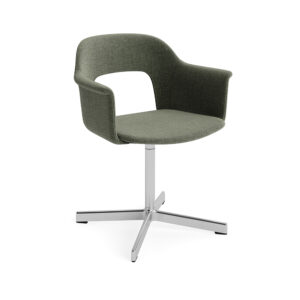 HAY - Layout Armchair 214 | Fuldpolstret | Stålbase